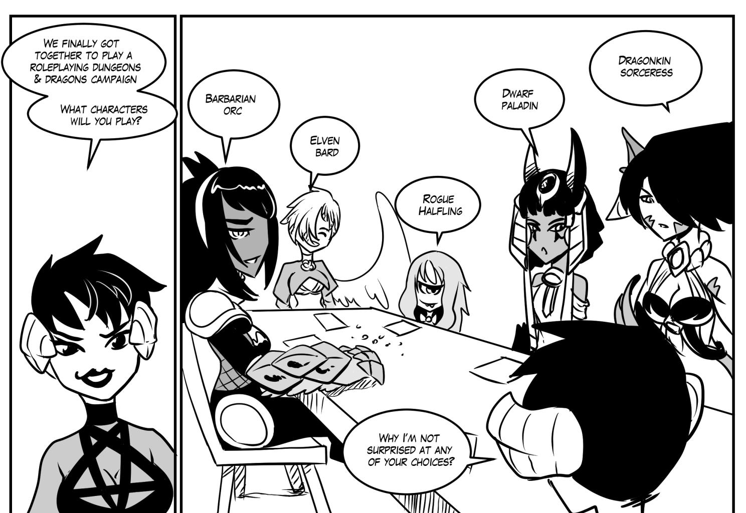 Monster girls on tour - Episode 210, Page 1: Page 210